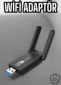 Resim Bucuks BFS Wifi Alıcı Wifi Adaptörü USB Girişli 3.0 