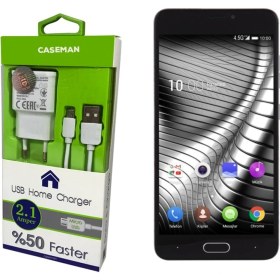 Resim Case Man Casper Via F1 Şarj Cihazı Ev Tipi Adaptör + Data Kablosu Hızlı Şarj Özellikli 