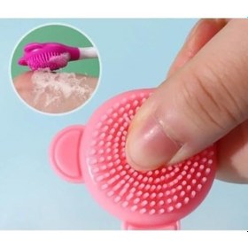 Resim Silikon Yüz Temizleme Fırçası Ve Maske Uygulama Spatulası 0 