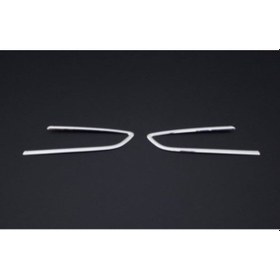 Resim Opel Astra K Hb Uyumlu Sis Çerçevesi 2 Parça 2015-2021 Paslanmaz Krom 