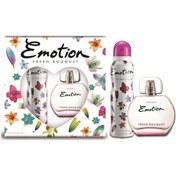 Resim Emotion Fresh Bouquet Kadın Parfüm EDT 50 ML + Deodorant 100 ML 