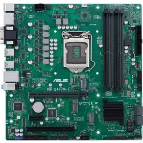 Resim Asus Pro Q470M-C/CSM Intel Q470 2933 MHz DDR4 Soket 1200 mATX Anakart 