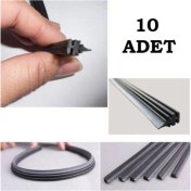 Resim Eraks Car Accesories Silecek Lastiği 700 mm 10 Adet 70 cm Silecek Lastiği 1. Kalite Silgi 700MM Silecek Oto Cam Silecek 