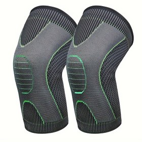 Resim 2 adet / 1 set Yüksek kaliteli bacak koruma seti, spor, voleybol, basketbol ve fiziksel aktiviteler için uygun - Maksimum destek sağlar 