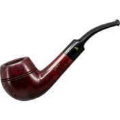 Resim Şahin Üç Yıldız 303 9mm. Filtreli Ebonit Saplı Pipo 