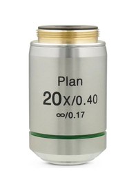 Resim Mikroskop Objektifi 20x Infinity Plan Sonsuz Plan 20x/0.40 /0.17 Özel Kabında 