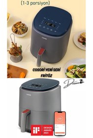 Resim COSORI DRMZ YeniCOSORI Cosorı Lite Smart Air Fritöz 3.8l Xl Air Fritöz 1500W,7 Programlı Sıcak Hava Fritözü 