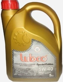 Resim Lubco 5W-40 Tam Sentetik Motor Yağı 5 L 