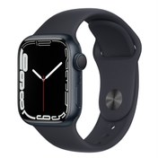 Resim Apple Watch 7 seri GPS 45 mm Akıllı Saat Midginht Sport Black - Siyah 