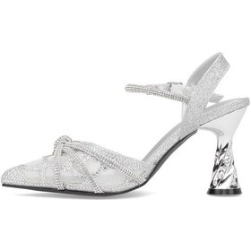 Resim Guja 25y125-1 Z Gümüş Kadın Abiye Ayakkabı Gümüş 