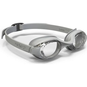 Resim Yüzücü Gözlüğü - Standart Boy - Gri - Şeffaf Camlar - Ready 
