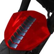 Resim Çınar Extreme Ok Tasarımlı Çamurluk Kask Sticker Reflektif, Floresan, Düz Renkler Çınar Extreme 