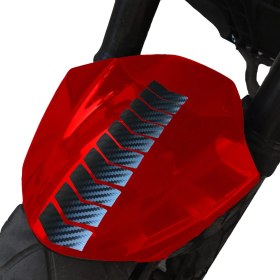 Resim Çınar Extreme Ok Tasarımlı Çamurluk Kask Sticker Reflektif, Floresan, Düz Renkler Çınar Extreme 