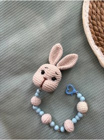 Resim Aia&Co Emzik Zinciri - Emzik Askısı Emzik Tutucu Amigurumi Figürlü 