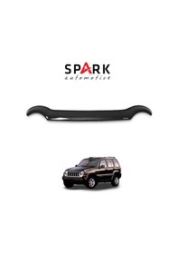 Resim Jeep Cherokee 2002-2008 Yıl Aralığı Uyumlu Kaput Rüzgarlığı 4mm Siyah 