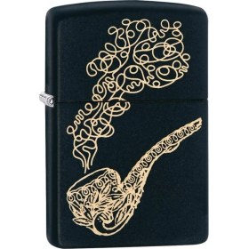 Resim Zippo Lazer Pipo Gravür Işleme Pipo Çakmağı 