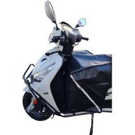 Resim Motosiklet Diz Örtüsü - Scooter Motorlar Için 