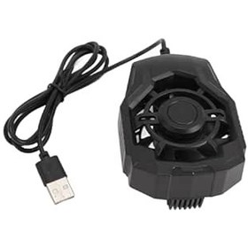Resim CCYLEZ Telefon Soğutucu, 5500 Devir/dak Telefon Radyatörü USB, Cep Telefonları Için Taşınabilir Klips, 9 Bıçaklı Yüksek Hızlı Fanlar, Telefon Oyunları Için Hızlı Soğutma Sessiz 