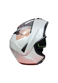 Resim Vırtue LS5 Çene Açılır Güneş Vizörlü Kask Beyaz 