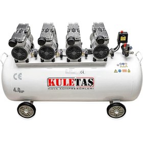 Resim Kuletaş Sessiz Hava Kompresör 4 Hp 200 Lt 8 Bar 