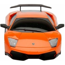 Resim 1:24 Lamborghini Murcielago Sv Işıklı Uzaktan Kumandalı Araba 39403 Turuncu Çok Renkli 