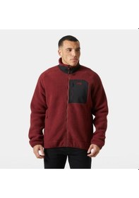 Resim Helly Hansen Panorama Pile Block Jacket Erkek Kırmızı Polar Hha.49460.hha.180 Kırmızı 