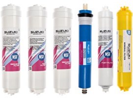 Resim Sulook 12 " Kapalı Kasa Su Arıtma Cihazı Tam Set 6 FiLTre 