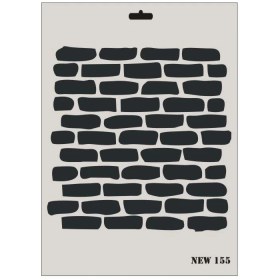 Resim Mey İthalat Mey Ithalat® Rich New Seri N-155 Stencil 35X25 cm 