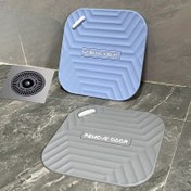 Resim 1 adet Banyo ve Mutfak için Anti-Koku & Sivrisinek Geçirmez Zemin Süzgeci Kapağı - Temel Banyo Aksesuarı 