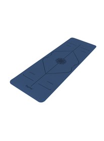 Resim Gymo Hizalamalı 6mm TPE Yoga Matı Pilates Minderi Mavi 