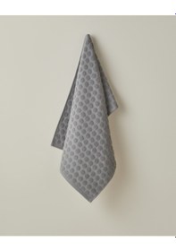 Resim English Home Dottie Pamuk Yüz Havlusu 50x80 Cm Antrasit Antrasit 