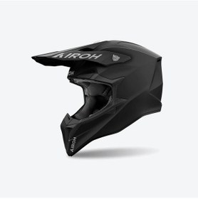 Resim Airoh Wraap Color Black Matt Motosiklet Kaskı Mat Siyah 