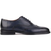 Resim Shoetyle - Lacivert Deri Bağcıklı Erkek Klasik Ayakkabı 250-450-740-lacivert 