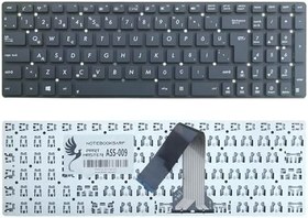Resim Asus K55Vm-Sx032, K55Vm-Sx078D Notebook İle Uyumlu Klavye, Siyah 