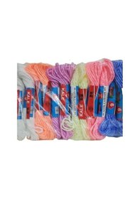 Resim Kale Plastik Çamaşır İpi 8 Metre 24 Adet 5496 Çok Renkli 