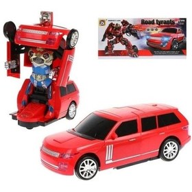 Resim Pilli Robota Dönüşen Transformers Jeep Renkli 