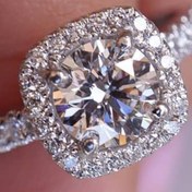 Resim Crystal Diamond Zirconia 1.01 Carat Tektaş Yüzük 