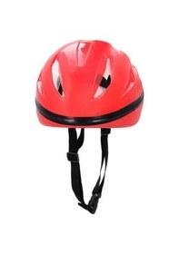 Resim Çocuk Bisiklet Scooter Kaykay Paten Kaskı Kırmızı 
