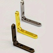 Resim 10 adet Dayanıklı Alaşım Metal Menteşeler Kurulum Vidaları ile - Makyaj Kutuları, Ahşap Depolama Kutuları, Küçük Kutular için İdeal - Beş Altın Menteşe ve Bir Yedi Karakter Küçük Menteşe, Kutu Menteşeleri|Dekoratif Kutu Menteşeleri|Alaşım Yapı, Kutu Menteşeleri 