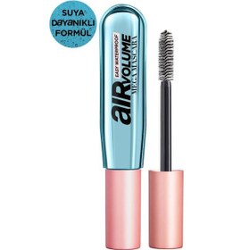 Resim L'Oreal Paris Air Volume Mega Easy Waterproof Suya Dayanıklı Maskara Siyah 