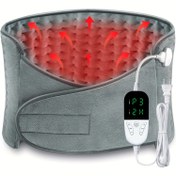 Resim 6 Ateşleme Ayarı, 4 Zamanlayıcı Seçeneği ve Otomatik Kapanma Özellikli Çok Fonksiyonlu Bel, Yıkanabilir, 220V Avrupa Standardı Fişi, Fişle Çalışır, Kokusuz ve Kas Gevşetme 