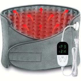 Resim 6 Ateşleme Ayarı, 4 Zamanlayıcı Seçeneği ve Otomatik Kapanma Özellikli Çok Fonksiyonlu Bel, Yıkanabilir, 220V Avrupa Standardı Fişi, Fişle Çalışır, Kokusuz ve Kas Gevşetme 