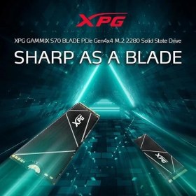 Resim Xpg Gammix S70 Blade 1tb 7400-5500MB Pcıe GEN4X4 M.2 Nvme SSD 