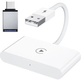 Resim Coofbe Araç Içi Iphone Cihazlar Için Kablosuz Apple Car Play Adaptörü, Wireless Carplay Çevirici 