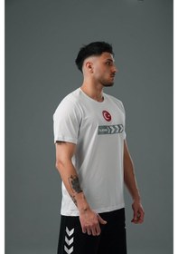 Resim Hummel Armin Milli Takım Pro Tişört Beyaz 