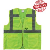 Resim Tex 1182 - Cepli Motosiklet Reflektif Yelek 