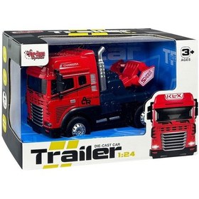 Resim Klx800-247 Sürtmeli Işıklı Müzikli 1:24 Çekici Tır Kafası 