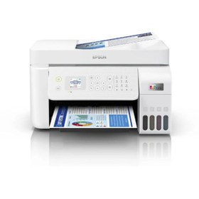 Resim EPSON EcoTank L5296 Wi-Fi+Tarayıcı+Fotokopi+Faks Çok Fonksiyonlu Tanklı Yazıcı - BEYAZ 