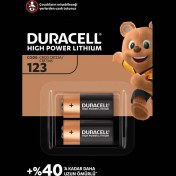 Resim Duracell 123 DL123AEL123A/CR123A/C17345 3V Lityum Pil 2li Ambalaj 