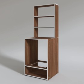 Resim Kenzlife ankastre fırın dolabı canfeza cvz 165*60*56 mutfak raflı 